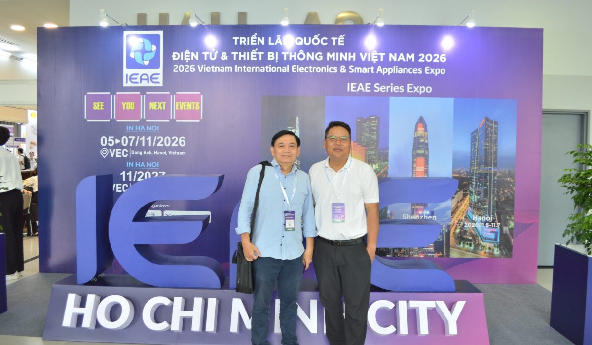 Hình ảnh tại Triển lãm Quốc tế Điện tử & Thiết bị Thông minh Việt Nam (IEAE) 2026 tại SECC